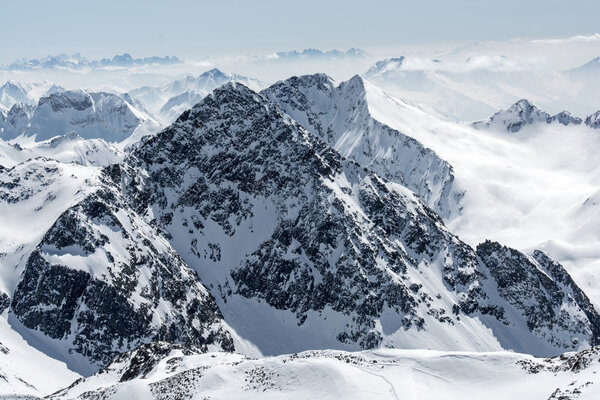 Горнолыжный курорт австрийский ледник Нойстифт Стубай
