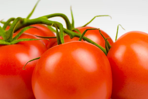 Bunch of ripe fresh red tomatoes — Stock Photo, Image