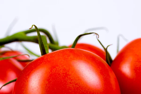 Bunch of ripe fresh red tomatoes — Stock Photo, Image