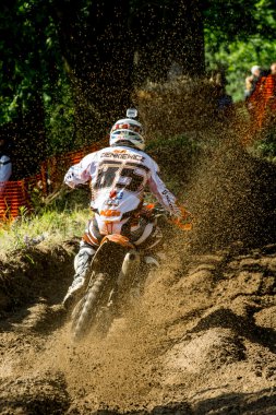 yarış Motocross binici