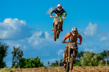 yarış Motocross binici