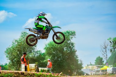yarış Motocross binici