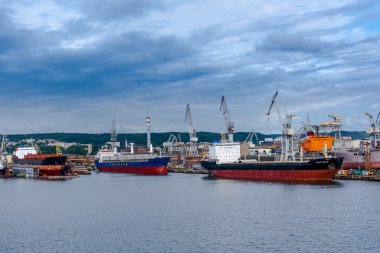 İskele liman ve tersane Gdynia, Polonya