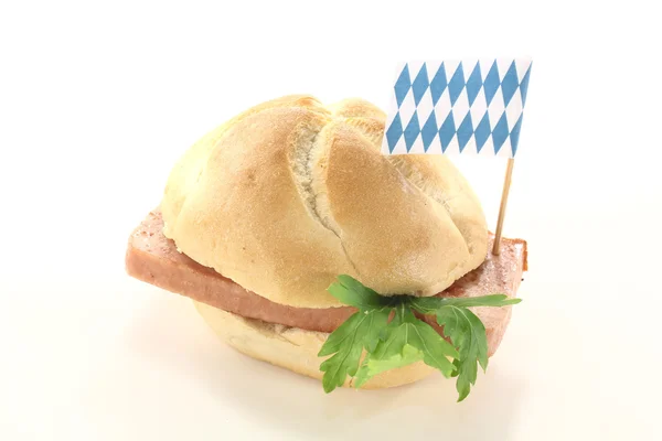 Bayerska nöt- och fläskkött limpa — Stockfoto