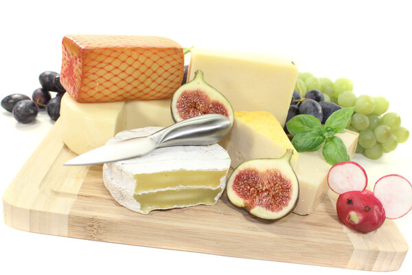 great selection of cheese