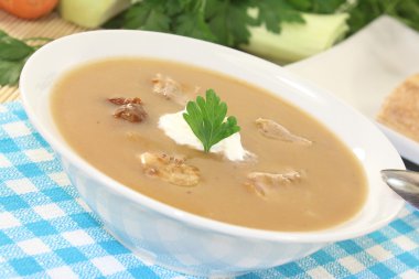 lezzetli ördek çorbası