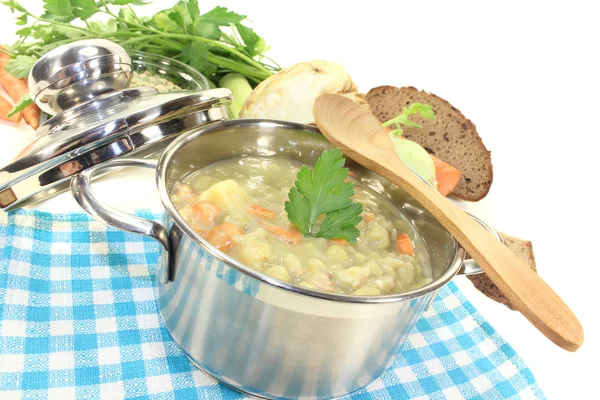 おいしいのエンドウ豆のスープ — ストック写真