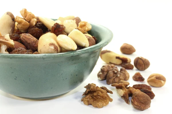 Směs ořechů ovoce — Stock fotografie