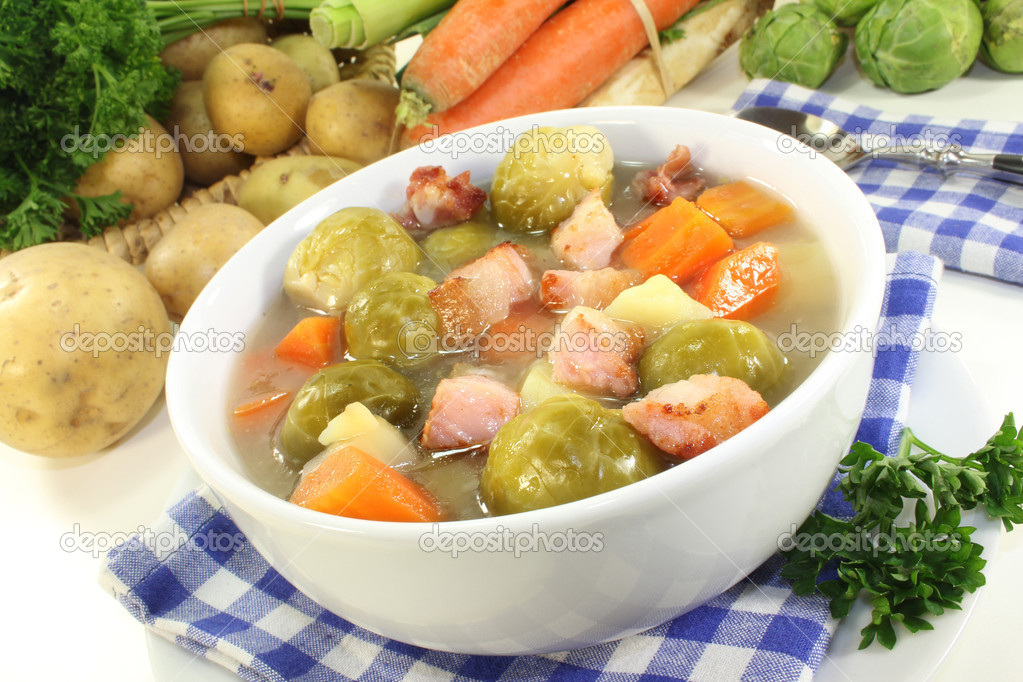 Güveçte Brüksel Lahanası Güveçte Brüksel Lahanası