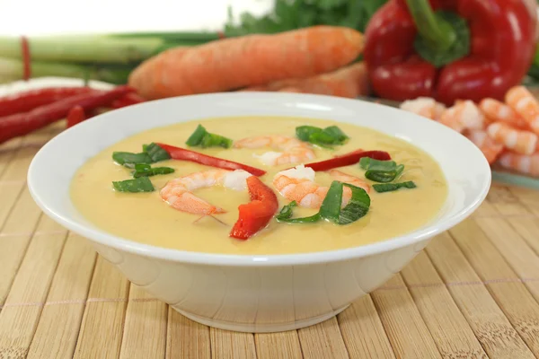 Sopa de curry — Foto de Stock
