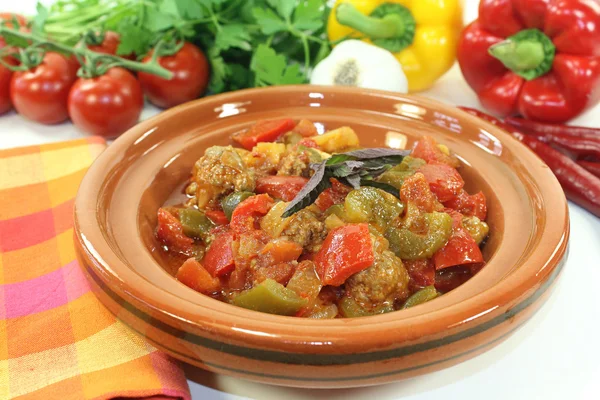 Tajine kefta — Foto de Stock