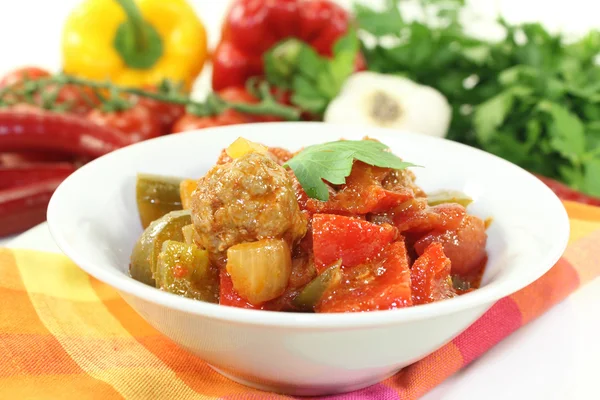 Tajine kefta — Foto de Stock