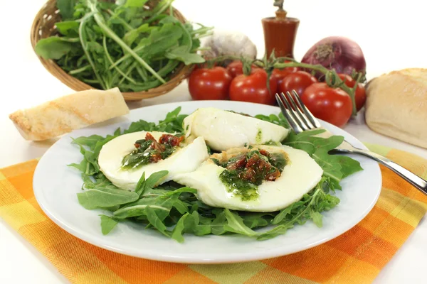 Mozzarella relleno — Foto de Stock