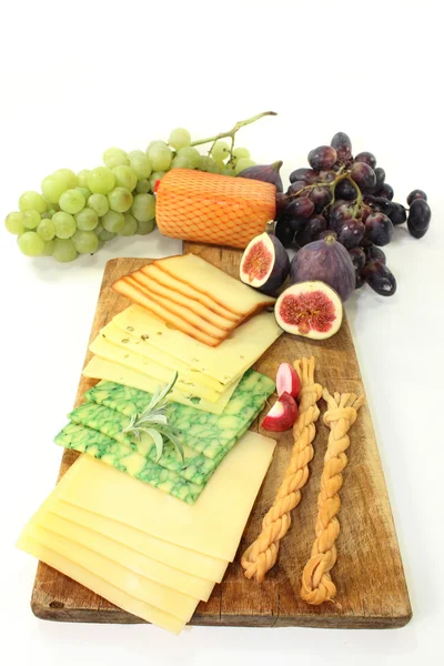 奶酪拼盘 — 图库照片