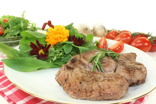 Sirloin steak — Stock Photo, Image