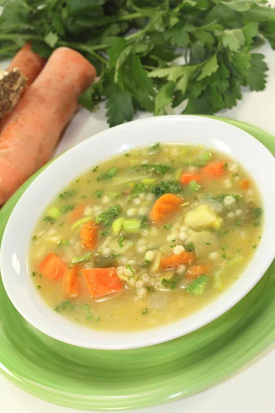 Barley porridge — Stock Photo, Image