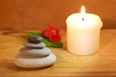 Spa Konsept bir mum