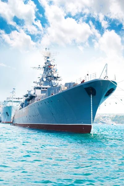 Militära fartyg — Stockfoto