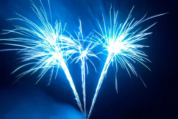 Farbenfrohes Feuerwerk — Stockfoto