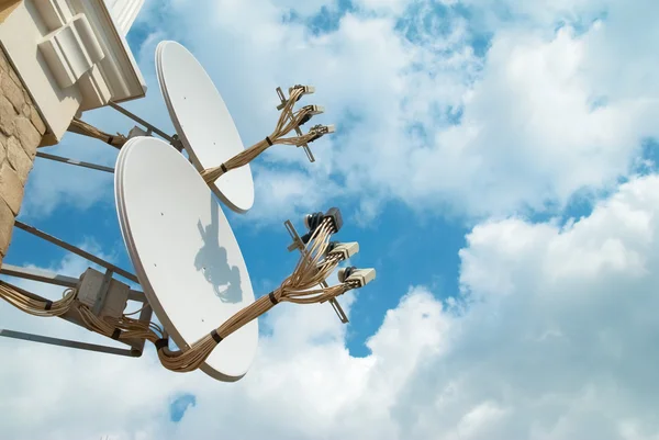 Antena satélite — Fotografia de Stock