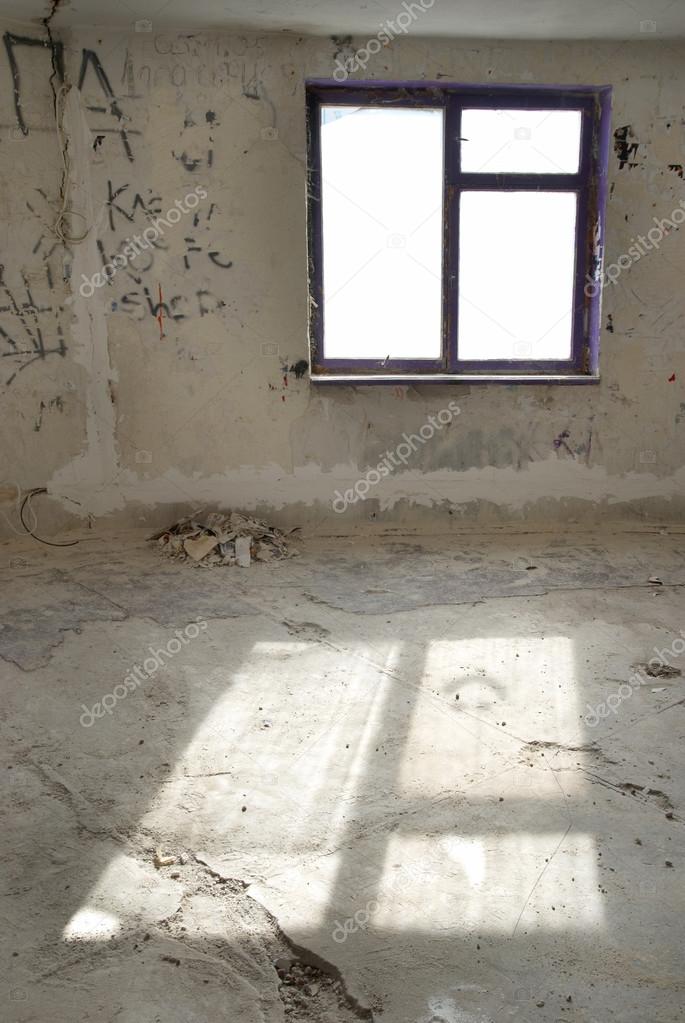 Abandoned empty room