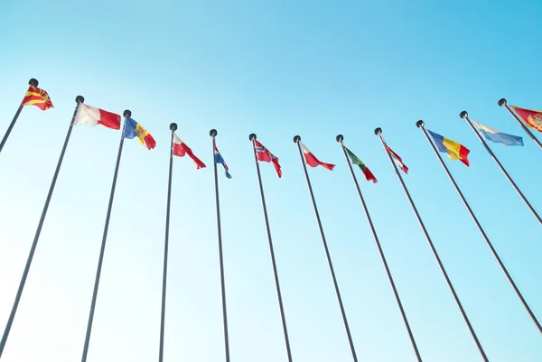 European flags — Stock Photo, Image