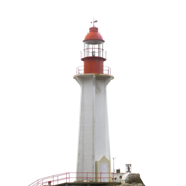 Leuchtturm auf dem Felsen — Stockfoto