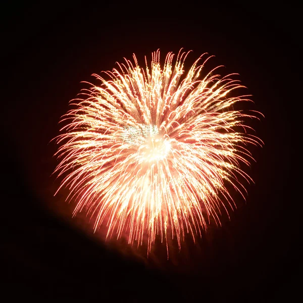 Coloridos fuegos artificiales navideños — Foto de Stock