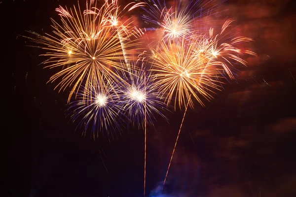 Colorful fireworks — Stock Photo, Image