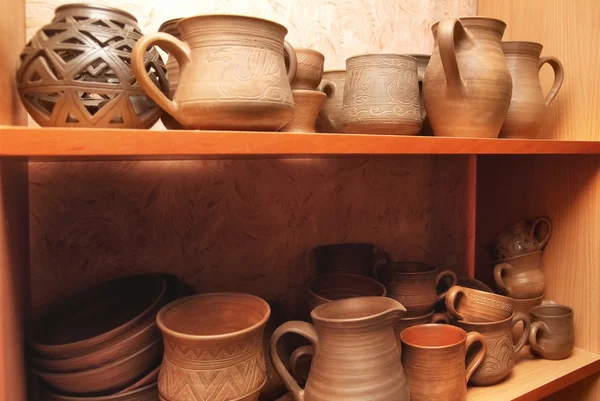 Old clay pots — Stock Photo, Image