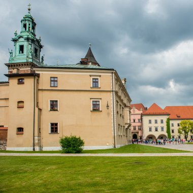 Wawel Cathedral in Krakow, Poland. clipart