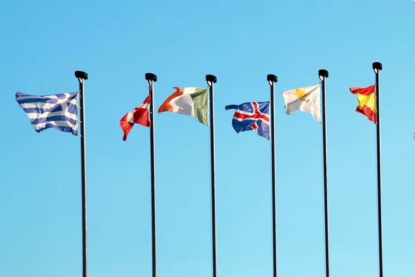 European flags — Stock Photo, Image