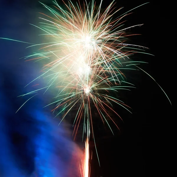 Feux d'artifice colorés — Photo