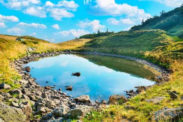 Lake Mountains Landscape Mountain Lake Blue Water — Zdjęcie stockowe