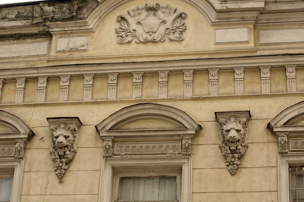 Secesyjną fasadą hotelu w tbilisi — Zdjęcie stockowe