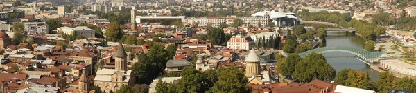 Panoramic view of Old Tbilisi, Republic of Georgia — Stock Photo, Image