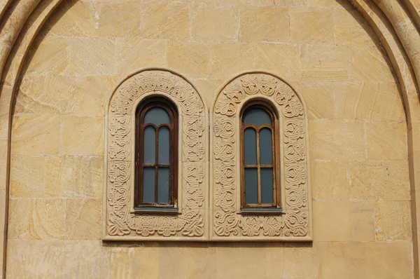 De grootste orthodoxe kathedraal van de regio van de Kaukasus - st. trinity — Stockfoto