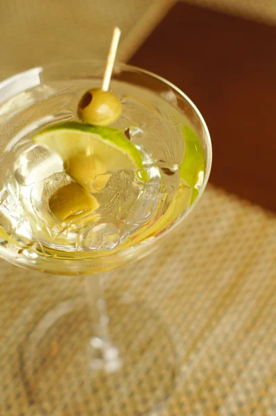 Glass of martini — Stock Photo, Image