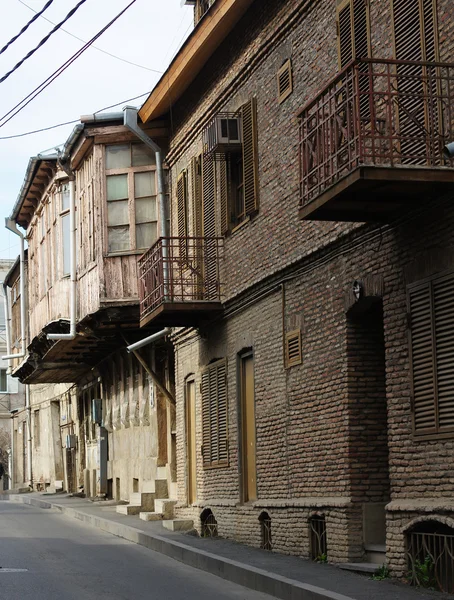Vecchie strade di Tbilisi — Foto Stock