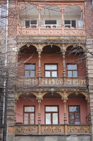 Γεωργιανά αρχιτεκτονική — Φωτογραφία Αρχείου