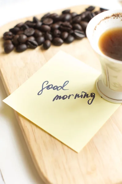 Coffee and morning — Stock Photo, Image