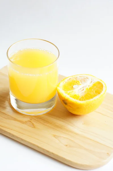 Frutta e succo di arancia — Foto Stock