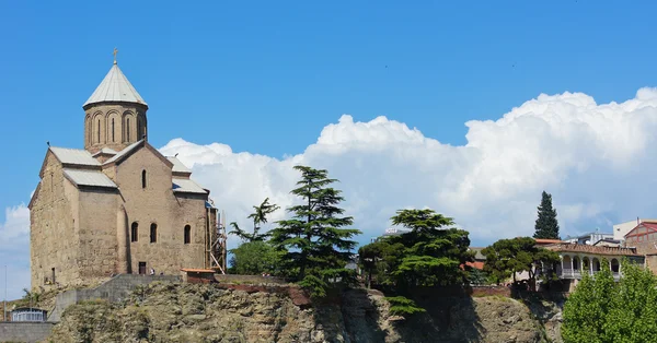 Virgin Mary Metekhi church — Stock Photo, Image