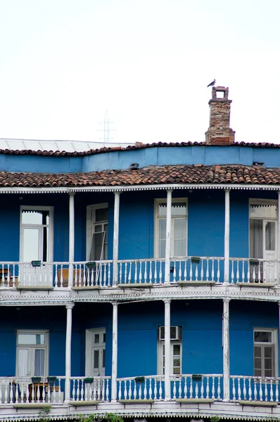 Arquitetura tradicional georgiana — Fotografia de Stock