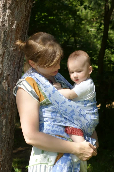 Mãe e filho — Fotografia de Stock