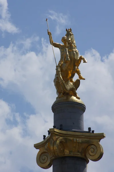 Статуя Святого Георгия — стоковое фото