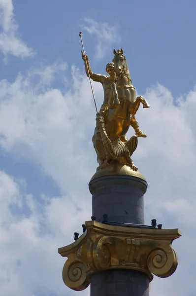 St. George statue — Stock Photo, Image