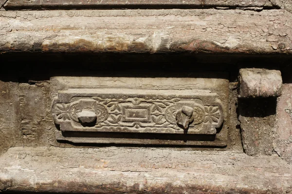 ヴィンテージ銅鍵穴 — ストック写真