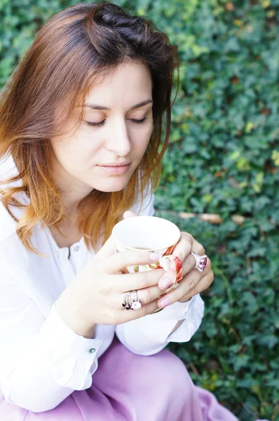 Portrait de jeune femme — Photo