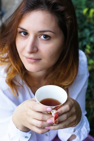 Retrato de mujer joven — Foto de Stock